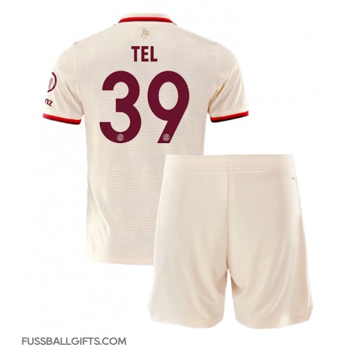 Bayern Munich Mathys Tel #39 Fußballbekleidung 3rd trikot Kinder 2024-25 Kurzarm (+ kurze hosen)